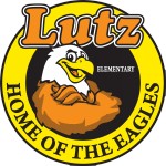Lutz Elementary Home of the Eagles logo
